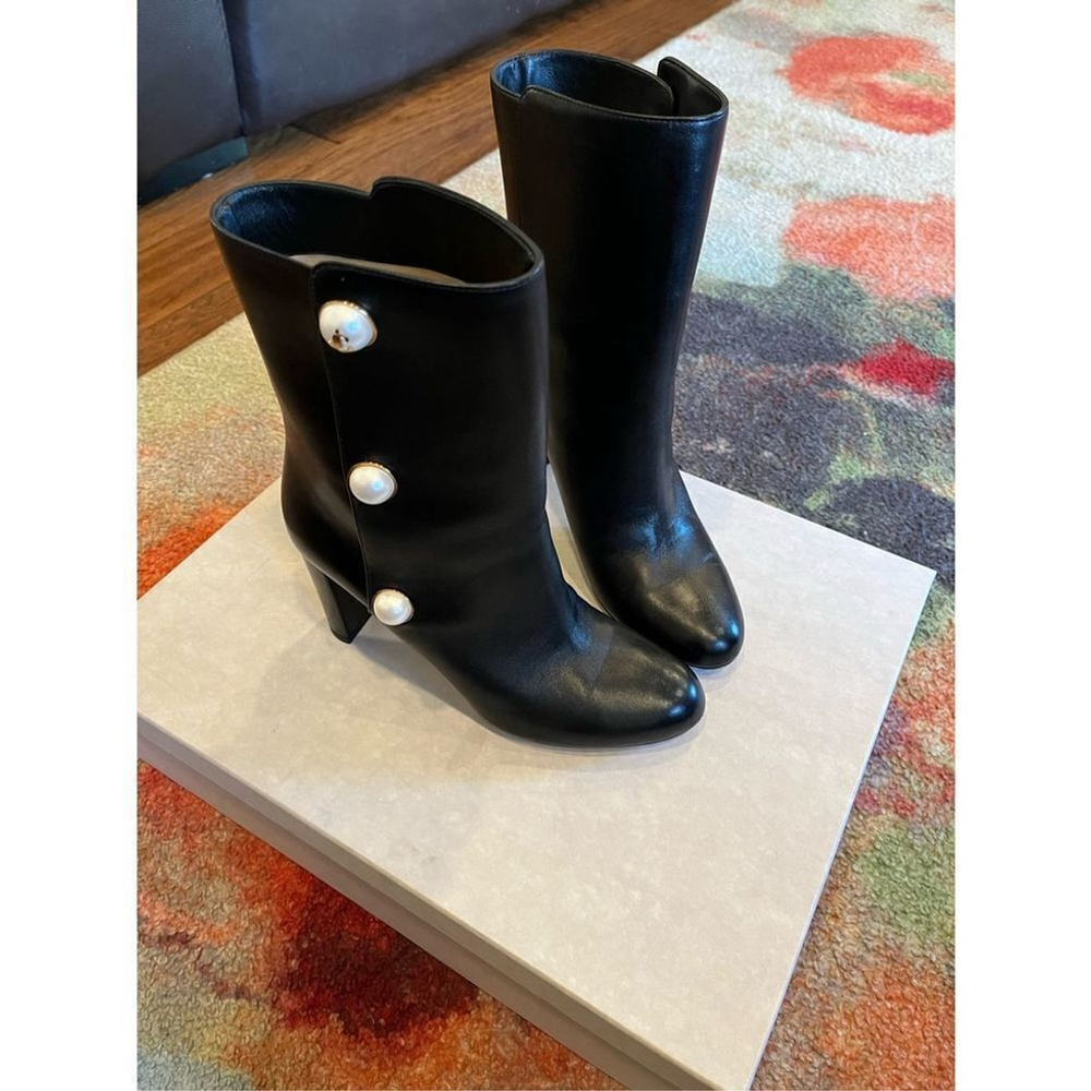 Jimmy Choo Rina 85 Leather Ankle Boots Size 38 (8) NIB - Picture 15 of 15